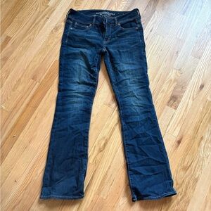 American Eagle Outfitters Dark Blue Boot Cut Jeans